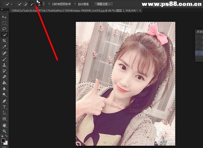 Photoshop结合SAI把人物转成唯美手绘效果,PS教程,