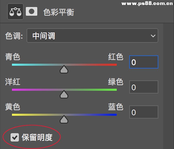 详细讲解ps后期中的色彩平衡，色彩平衡后期修照片中的用法。